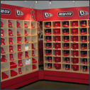 T-Shirt & Ball Cap Fixtures