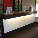 Ledge Front Store Counters