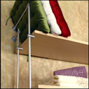 Floor to Wall Tube Shelving Kits