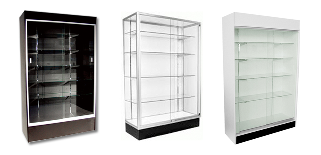 Value Line Wall & Tower Display Showcases