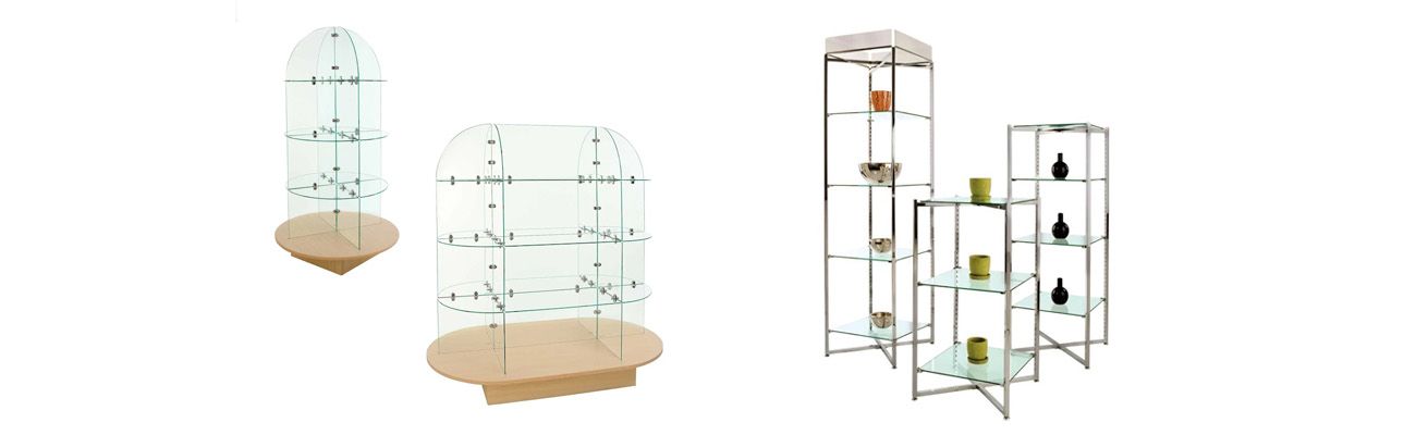 Glass and Abstracta Displays