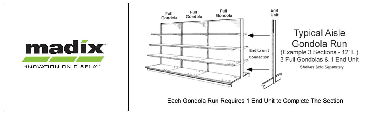 Aisle Gondola Shelving
