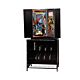 poster display, flip style poster display, poster display with rolled poster storage
