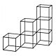 Abstracta Stepped Diamond Display 