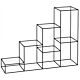 Abstracta Staggered Tower Display