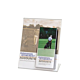 Acrylic Slant Back Sign Holder with 4