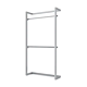 The Alta Wall Outrigger Wall Unit is a Sleek and streamlined perimeter merchandising unit. Product Dimensions: 96