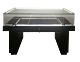 Jewelry/Museum Display Case Features: Pull Out Tray with Lock, Tempered Glass Top And Sides- 3/8