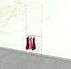 Cable Clothing Unit with 1 Hanging Rail – 36″.  Adjustable Height: up to 19' and Width of 36