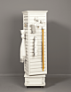 The slatwall spinner is an adjustable 3-tier cabinet that features a locking inner storage compartment and a lower storage compartment. The 360-degree rotation also ensures maximum visibility of your merchandise so you can maximize sales potential. 