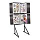 Double Flash Display Stand 60 Panel