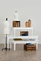 Wood Nesting Table Set features a combianable three units to create the perfect look for your retail space. Table Riser Size: 60