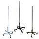 Traditional style dressmaker base on casters with spring, decorative pedal and 36