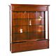 Rectangular Veneer Wall Showcase 
