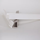 The Indented Edge Cap Molding can be used to frame PVC slatwall panels.  Dimensions: 3/4″ x 3/4″ x 3/4″.  