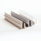 The Inside/Outside Corner Molding can be used to frame PVC slatwall panels.  Dimensions: 1 3/8″ x 1 1/4″ x 1″.  