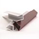 The Large J Trim Molding can be used to frame PVC slatwall panels.  Dimensions: 3/4″ Wide x 1 3/4″ Long Side.   