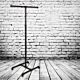 A two way steel clothing rack constructed from plumbing-style pipe, Height Adjustable: 48