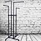 Industrial Pipeline 4 Way Clothing Rack