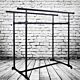 Industrial Pipeline Double Bar Rack