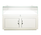 Jewelry/Museum Display Case Features: Pull Out Tray with Lock, Tempered Glass Top And Sides- 3/8