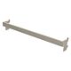 The Pearl District 2'' Hang Bar makes it possible to attach multiple faceouts and waterfall arms to your apparel rack. It is constructed of 1-1/2'' rectangular tubing with a Brushed Satin Nickel finish, and includes mounting brackets for easy application.