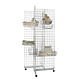 This gridwall pinwheel merchandiser is a convenient and economical store fixture and a great alternative to slatwall 4-way displays. With rolling casters, you can move your retail merchandise display from one area to another with little to no effort
