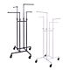 Pipeline 4-Way Clothing Rack