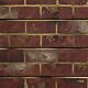 Red Brick Textured Slatwall Panels measure 3/4''D x 2' Hx 8'L' with grooves spaced 6'' apart.  Textured slatwall panels come complete with paint matched aluminum groove inserts for added strength.  