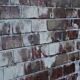 Red Old Painted Textured Slatwall Panels measure 3/4''D x 2' Hx 8'L' with grooves spaced 6'' apart.  Textured slatwall panels come complete with paint matched aluminum groove inserts for added strength.  