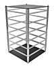 Revolving Earring Display made from Acrylic,displays up to 96 of the 2