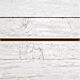 Patina White Slatwall Panel 