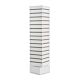 The Black Rotating Cube Slatwall Merchandiser measures 20