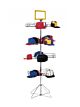 Cap Display comes in black. and measures 64