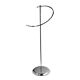 Make a dynamic display for your merchandise with this spiral clothing display rack