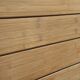 Bamboo Textured Slatwall Panels measure 3/4''D x 2' Hx 8'L' with grooves spaced 6'' apart.  Textured slatwall panels come complete with paint matched aluminum groove inserts for added strength.  