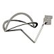 Slatwall Helmet/Hat Display Matte Silver