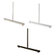 The T-Shaped base allows gridwall panels to be used as a one sided wall display.  