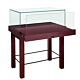 The PD-555 is an elegant rectangular exhibit display case